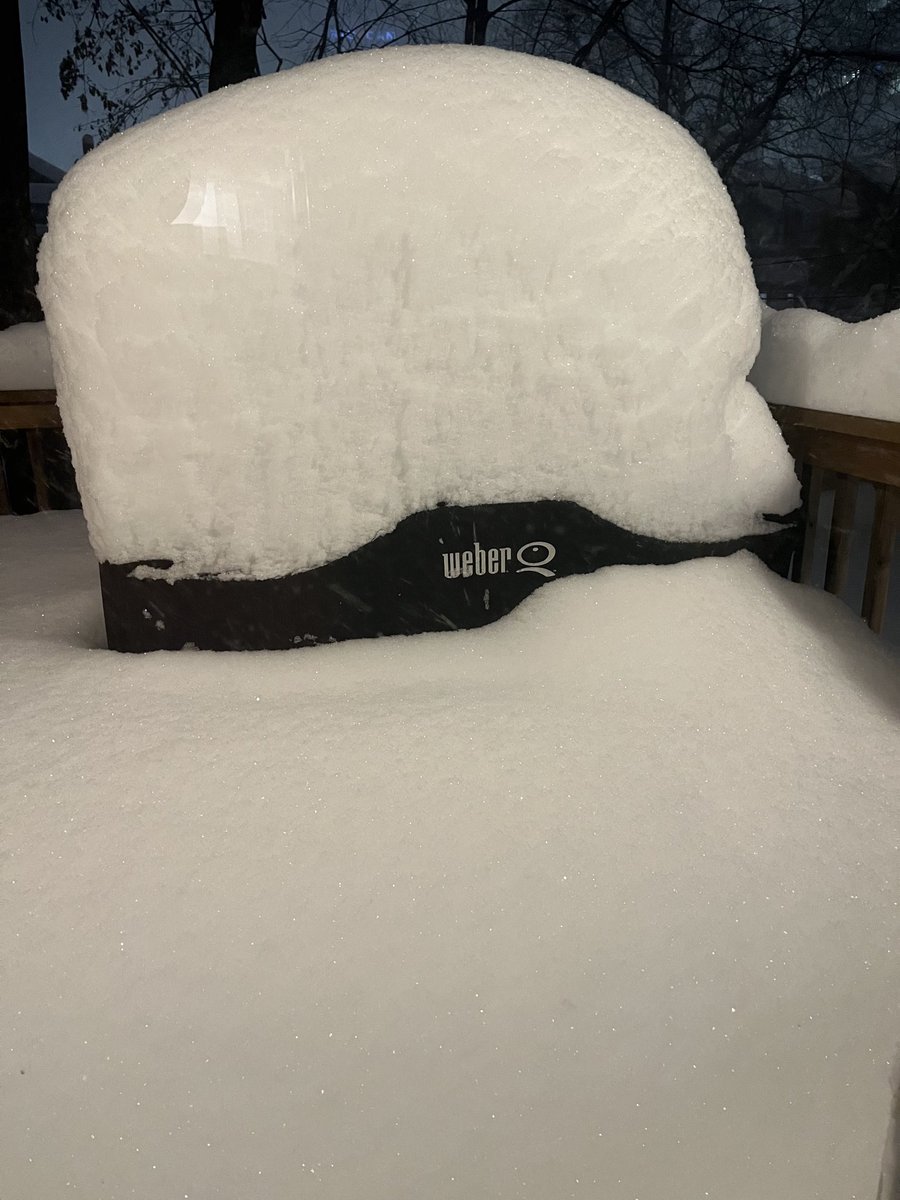 And more still ❄️☃️6 more hours I hope it stops. 🙏🏼