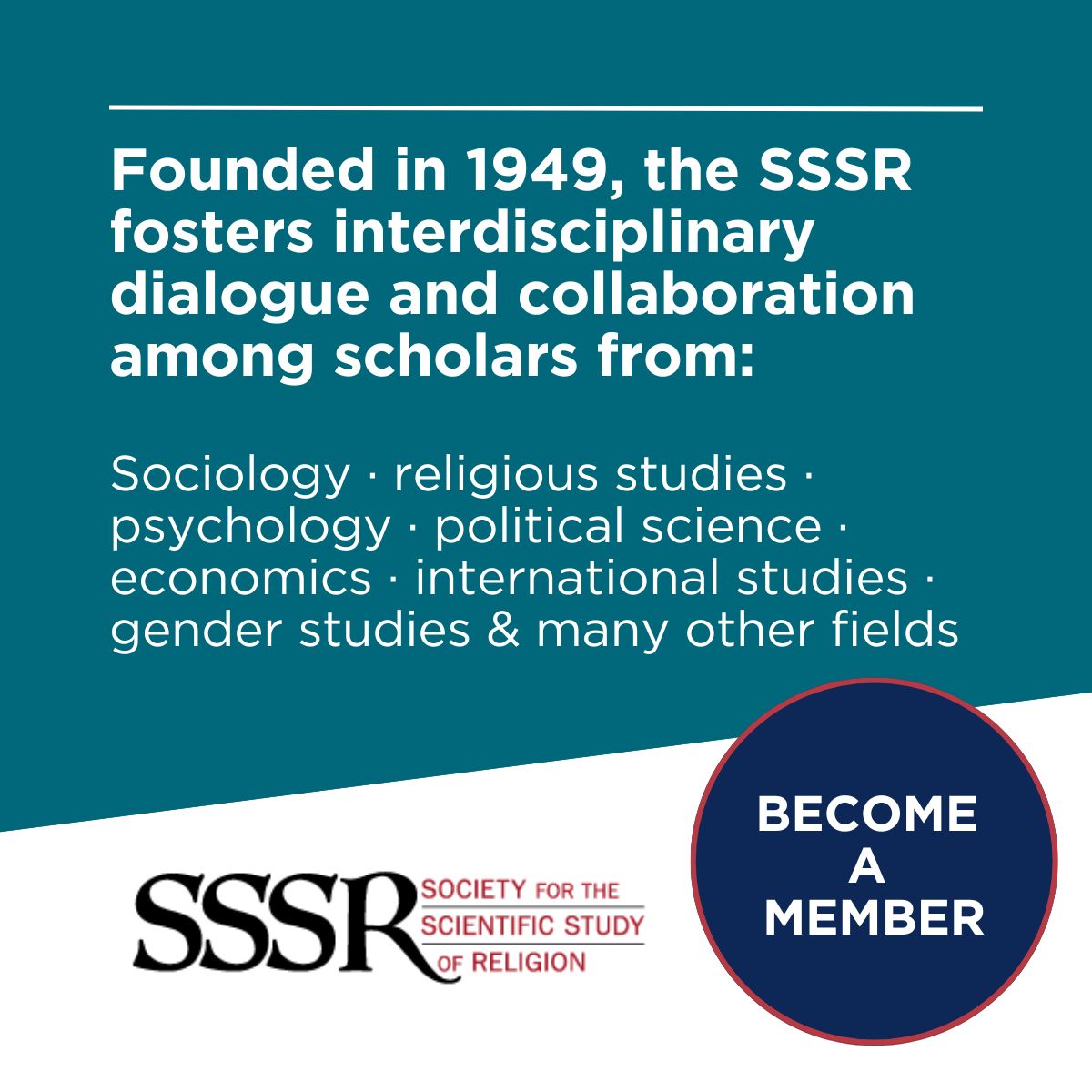 Society for the Scientific Study of Religion-SSSR tweet media