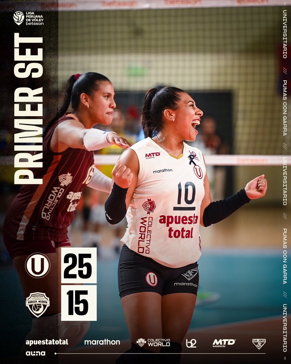 Universitario Vóley tweet media