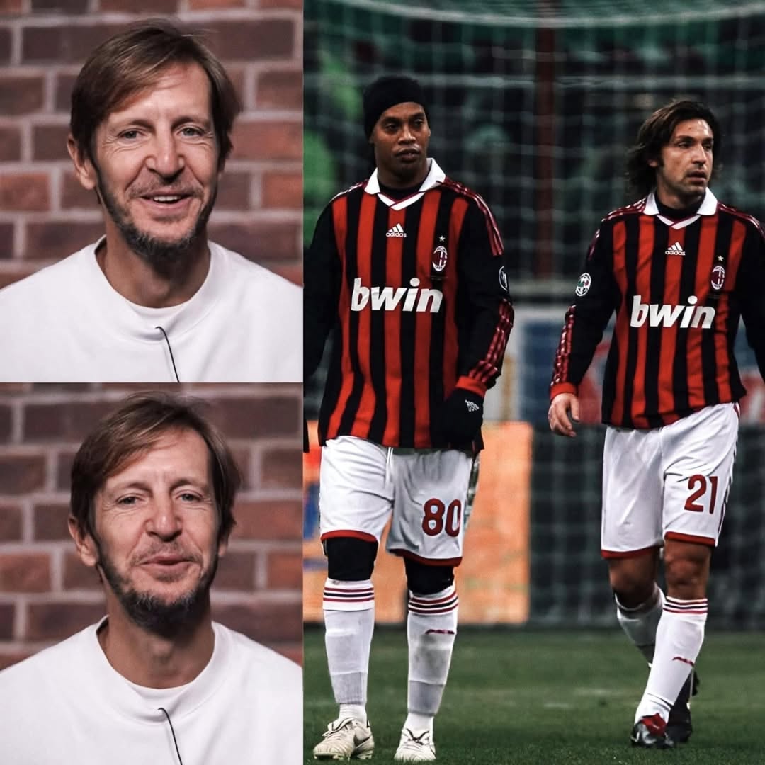 MASSIMO AMBROSINI: "One day, Ancelotti came into the locker room to explain a few things to us before our match against Roma at the Olimpico."

"He said: 'Free kicks? The balls on the right will be taken by Ronaldinho, on the left by Pirlo; the ones close to the goal will be