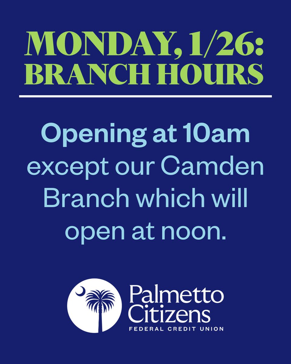 Palmetto Citizens FCU tweet media