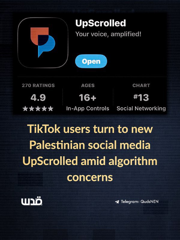 AhmadZi86866705's tweet image. If no free speech then delete it here we go #UpScrolled