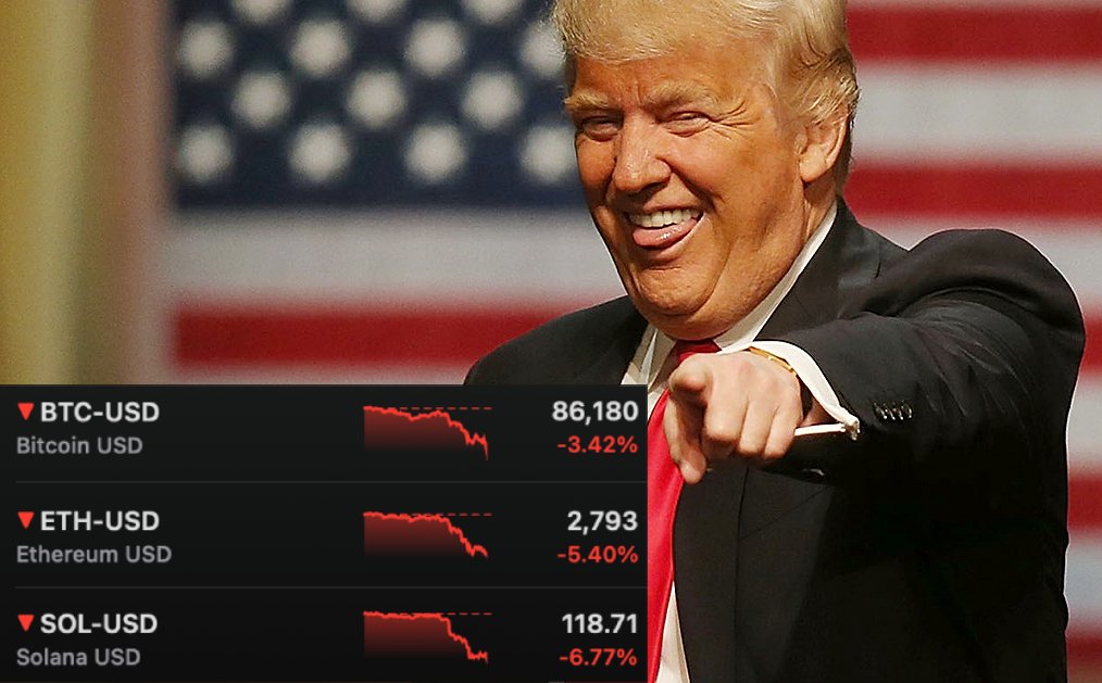 "The first Crypto President."