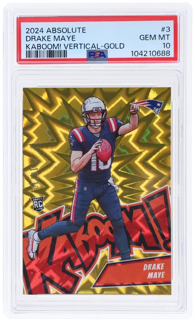 TA-KU 25 NIGHT FOR NUJABES廃盤激レア‼️ Of Drake Maye's five most expensive cards, four have sold since