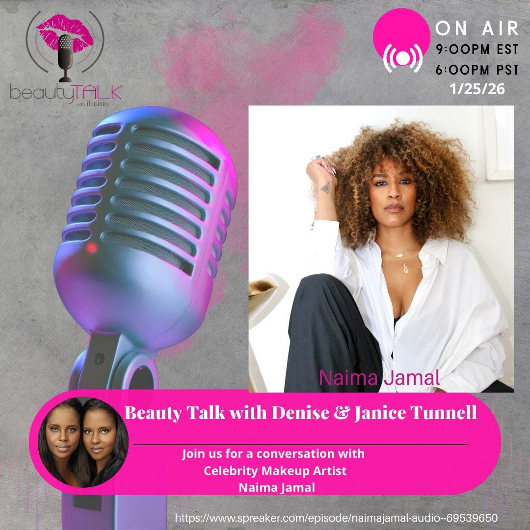 Join me and <a href="/JaniceTunnell/">JaniceTunnell</a> for #Beautytalk <a href="/Beauty_Talk/">BeautyTalk Online</a> with our guest Naima Jamal. Tonight at 9pm EST/6pm PST
spreaker.com/episode/naimaj…