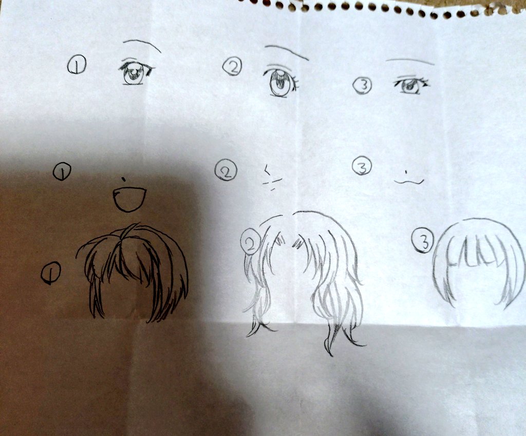 ちょっとお絵かきで遊んでみます笑笑 友達に番号きめてもらえてその