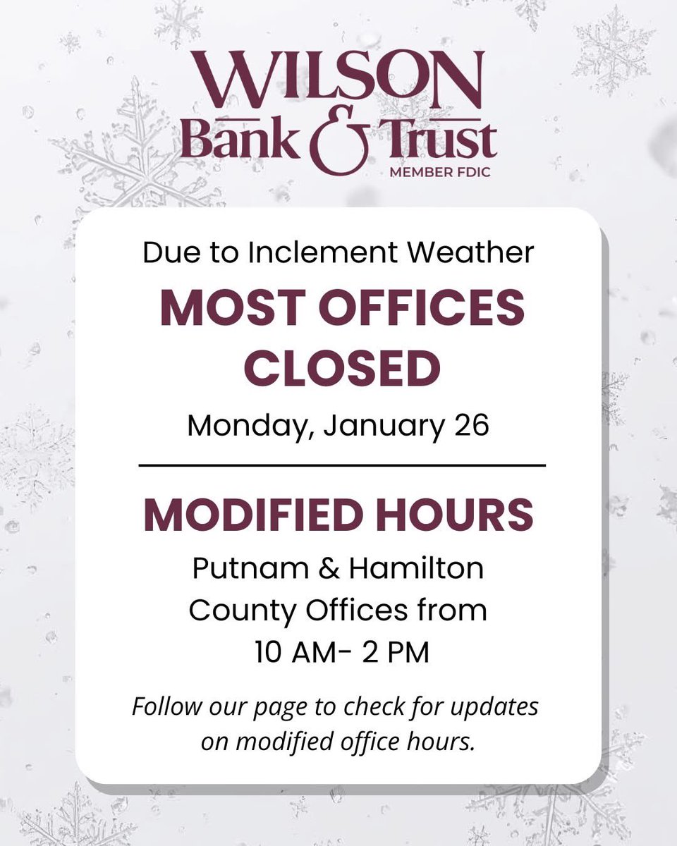 Wilson Bank & Trust tweet media