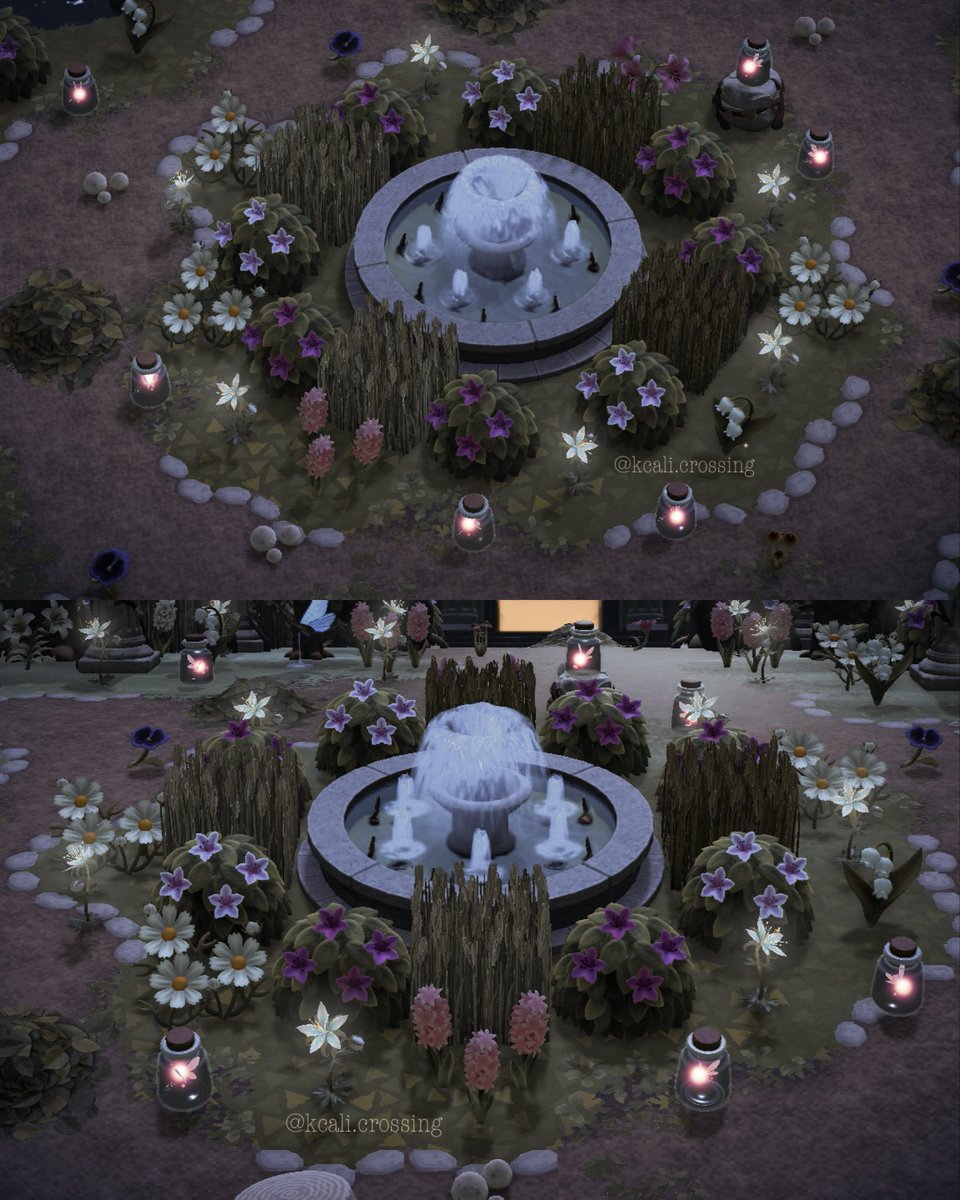 My fairy fountain 🧚 💕✨

#AnimalCrossingNewHorizons #どうぶつの森 #どうぶつの森の新たな地平 #acnh #ACNHDesigns