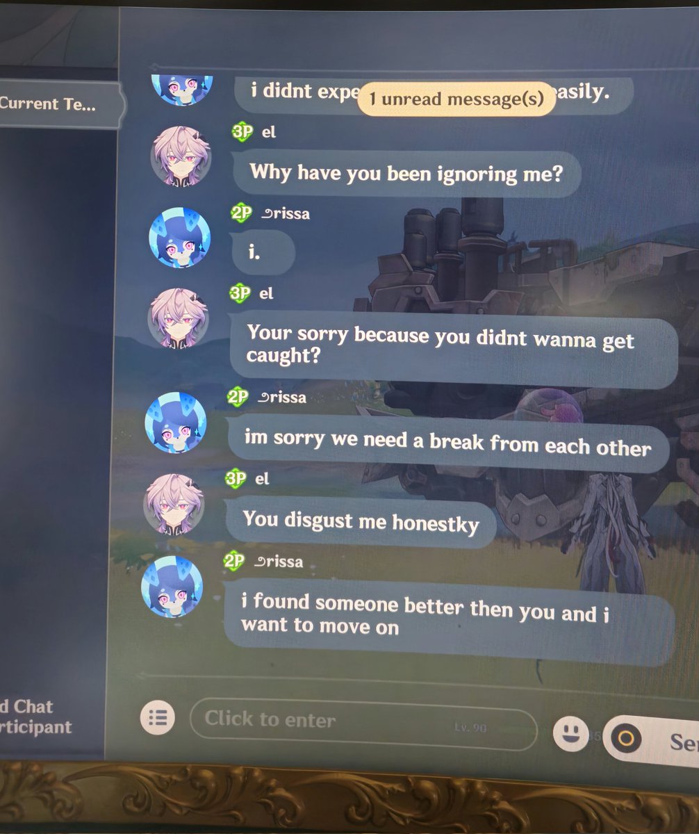 argentilovebot's tweet image. so i tried to get back into genshin, and within the first 5 minutes two people joined my world asking for mats and now they're arguing over their relationship 😟