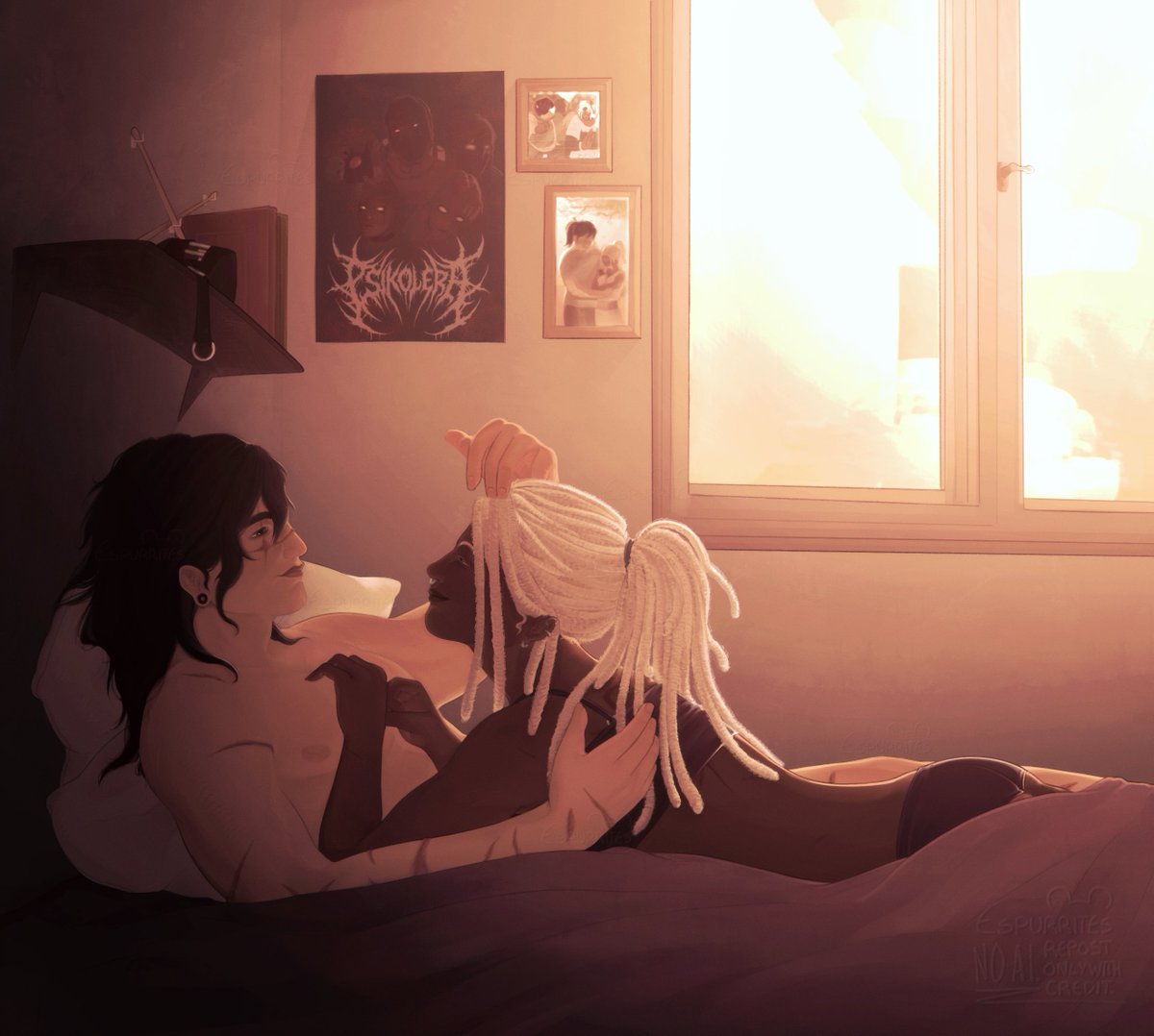 espurrites's tweet image. A bit of normalcy 
#HEXATOMBE #Lenoy #keloy