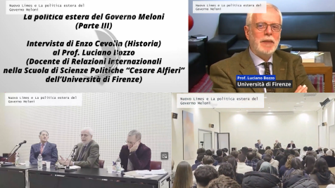 EuroHistoria's tweet photo. La politica estera del Governo Meloni, Prof Luciano Bozzo intervista Historia TG SPECIALE 
Speciale TG Il13Tv 18/01/2026 con G.Cevolin(@uniud) si parla della politica estera del Governo Meloni con il Prof. L.Bozzo(@UNI_FIRENZE) nell'intervista di E.Cevolin
https://t.co/Jx9U1mP3le https://t.co/7wVMSQfvGW