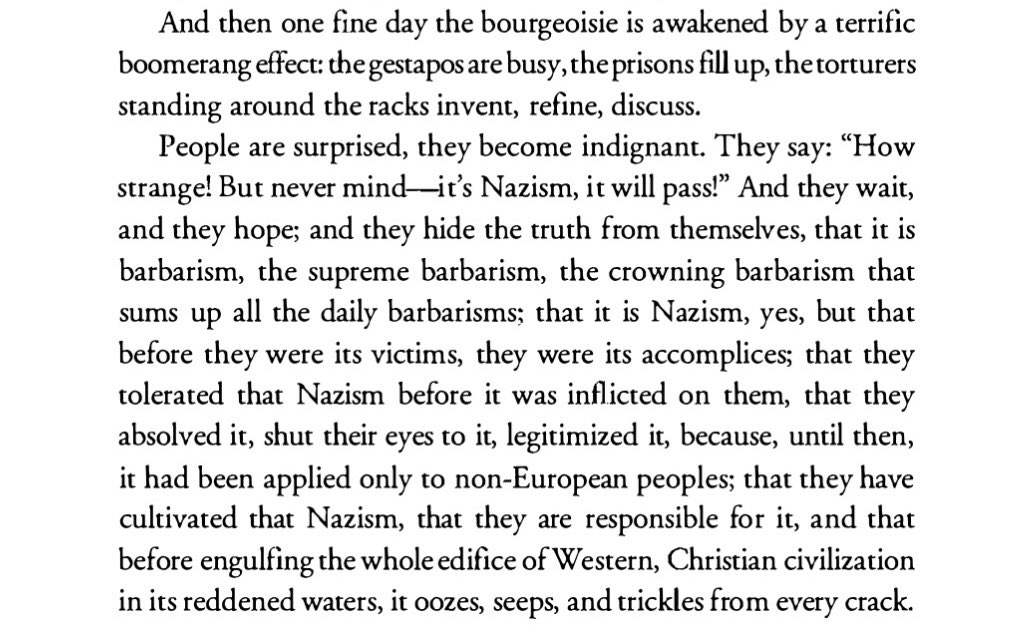 aimé césaire, discourse on colonialism