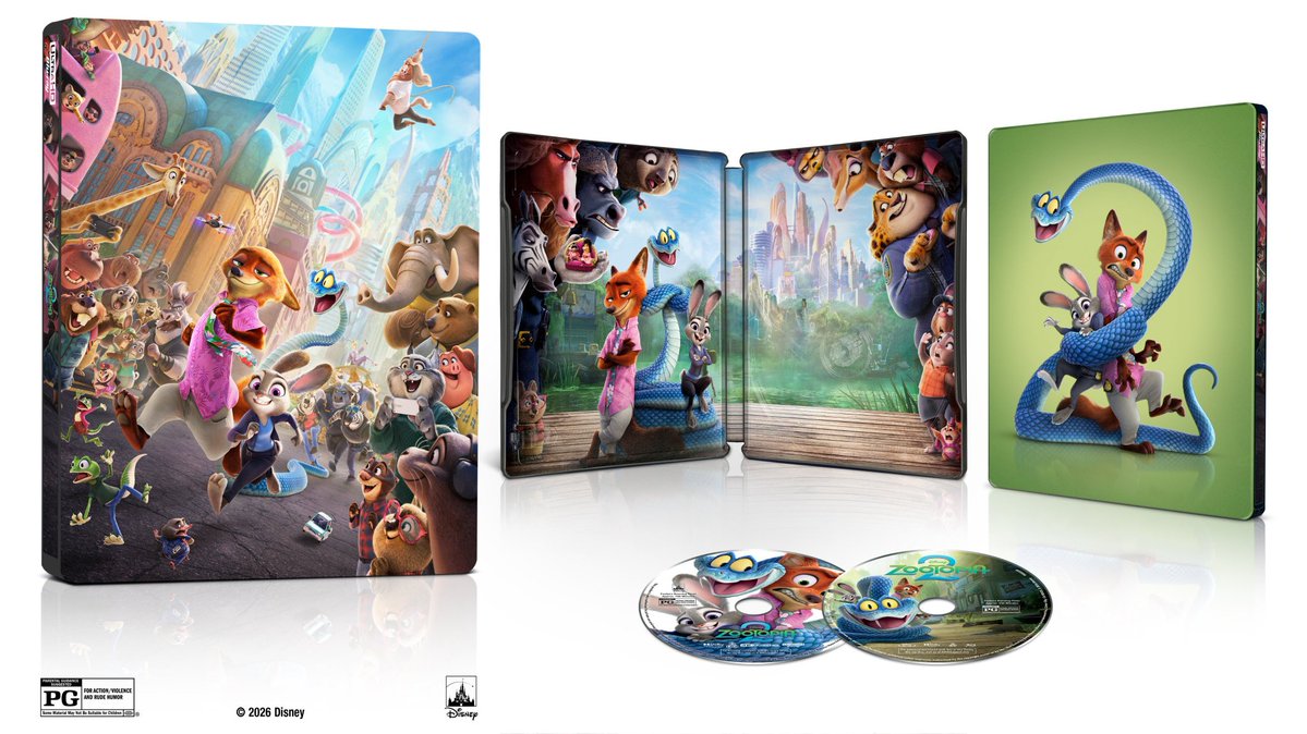 ¿No os gustaría tener #Zootropolis2 en 4K Ultra HD con Dolby Vision y nuestro doblaje en Dolby Atmos, igual que en cines? 🤔