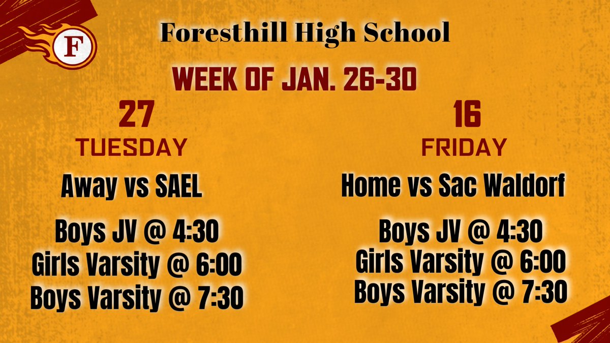 Foresthill Athletics tweet media