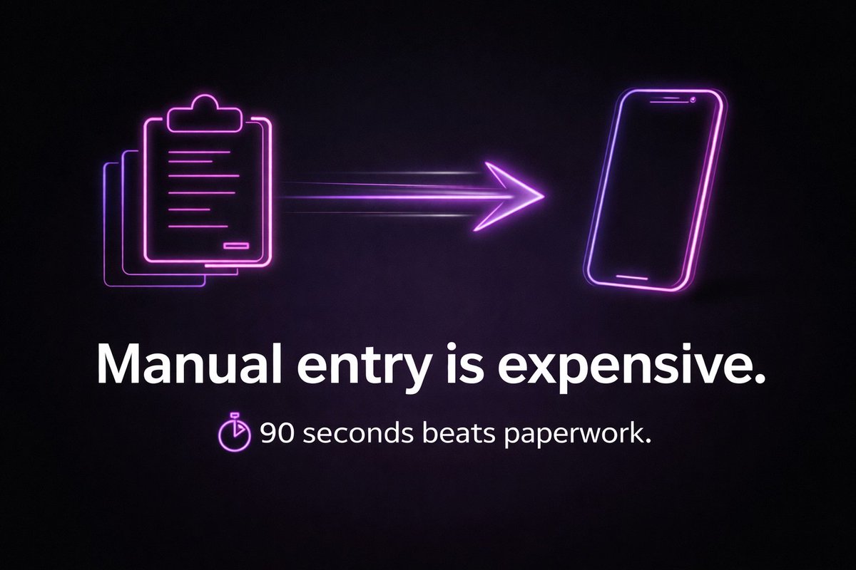 insurescan's tweet image. Manual entry isn’t “just admin” ; it’s lost quotes.
Every re-keyed field steals time, introduces errors, and slows down the sale.

Scan the license. Quote + bind in 90 seconds.
Paperwork vs. profits( your call.)

#InsurTech #InsuranceAgents