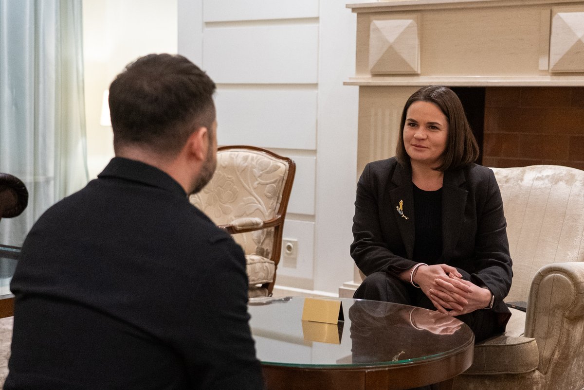 Sviatlana Tsikhanouskaya tweet media