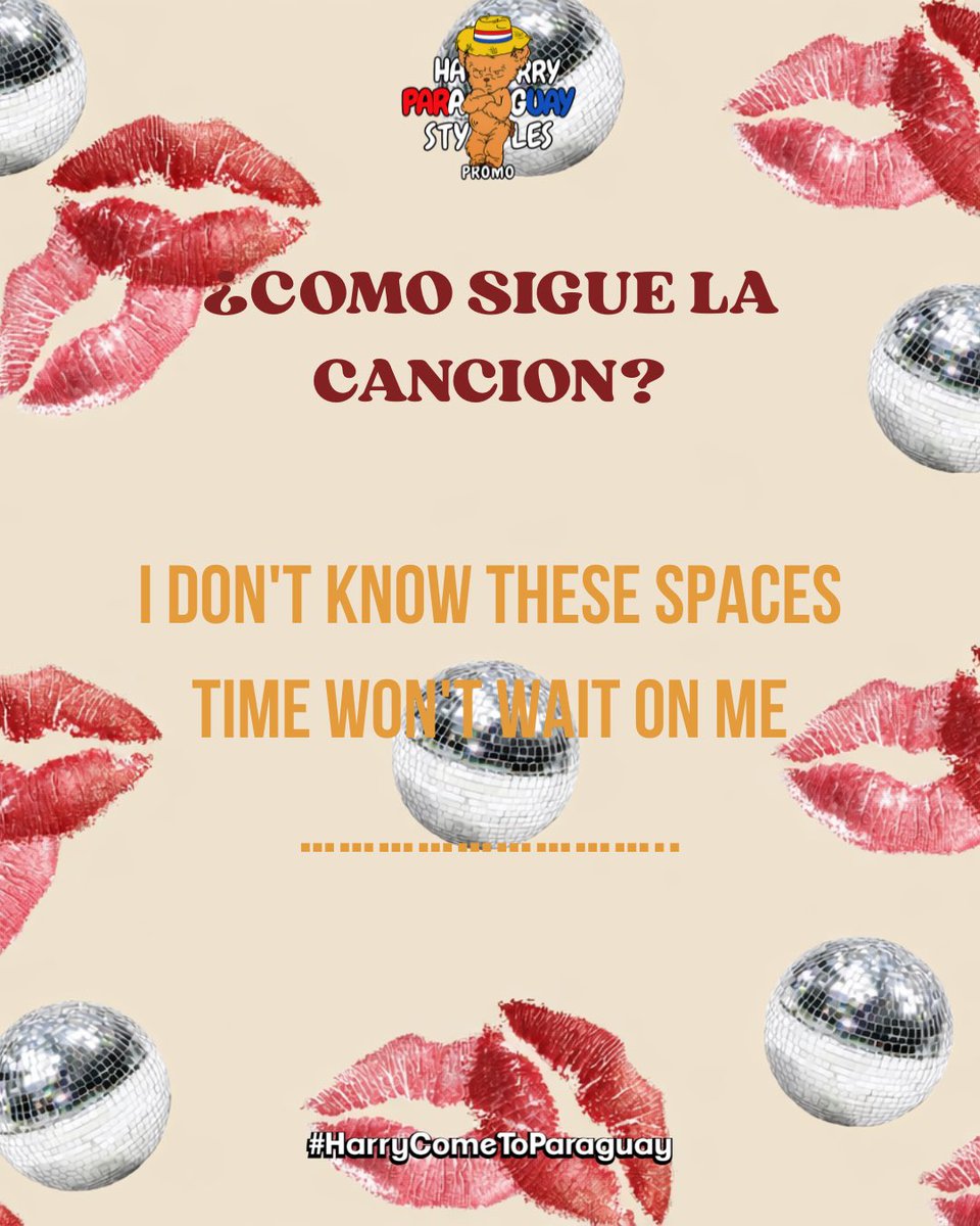 En lo personal es un temazo, que obviamente vamos a escuchar en Paraguay🤪 #HarryComeToParaguay