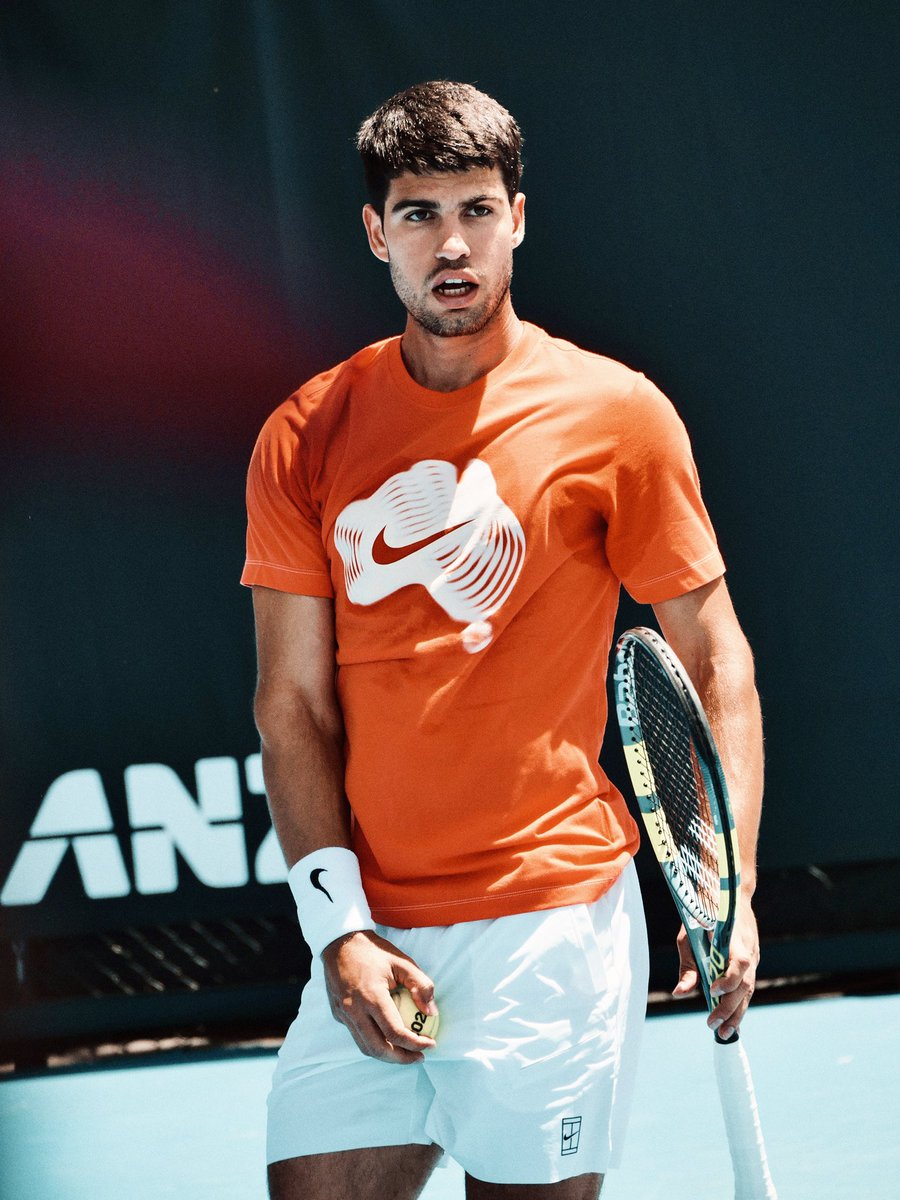 Carlos Alcaraz AO’26 practice archives 🎞️ by me. 

📍 Melbourne