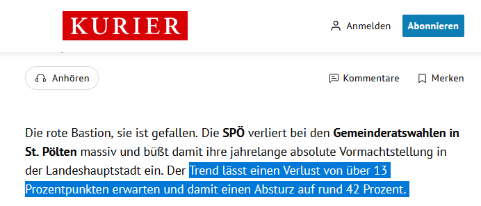 FHMaverick's tweet image. Babler-Effekt auch in St. Pölten: Jetzt verlieren sogar schon die seriöseren, bürgerlichen SPÖ-Kandidaten zweistellig 📉