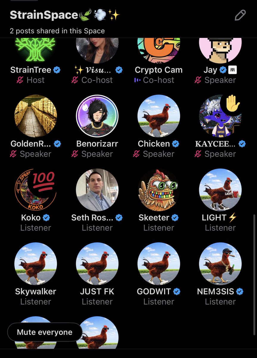 The @straintreeapp space just ended it was filled with great minds and  ideas talking about the progress and commitment towards the tech in the  cannabis genetics industry .