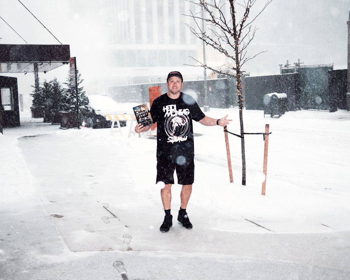 spencerpratt's tweet image. This snow storm not stopping my book tour or my wardrobe! 

Please pre order now so my book hits number 1 @nytimesbooks ! 

simonandschuster.com/books/The-Guy-…