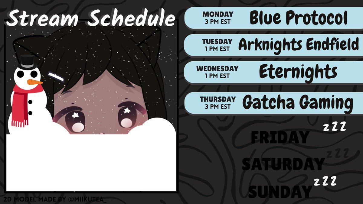 since I'm snowed in extra streeeeeam this week! 💜