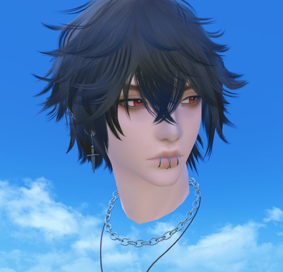 silypwincess's tweet image. is he gatekeeping his glam or what