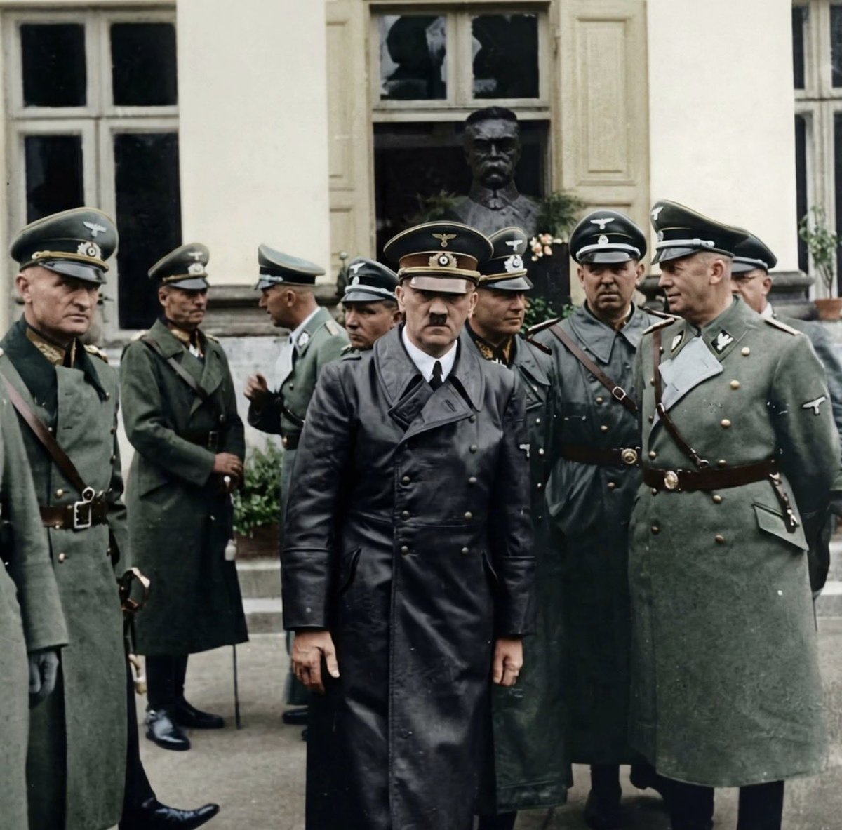 Hitler was trying to save Europe from Marxism/Bolshevism/Communism which were created by the tiny hats.