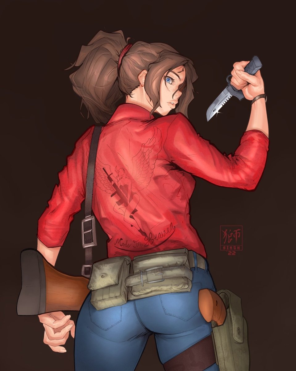 AaronBissessar's tweet image. Happy anniversary Resident Evil 2 Remake! Already been 7 years...I gotta draw more RE stuff. Hopefully Grace soon lol
#ResidentEvil #CAPCOM