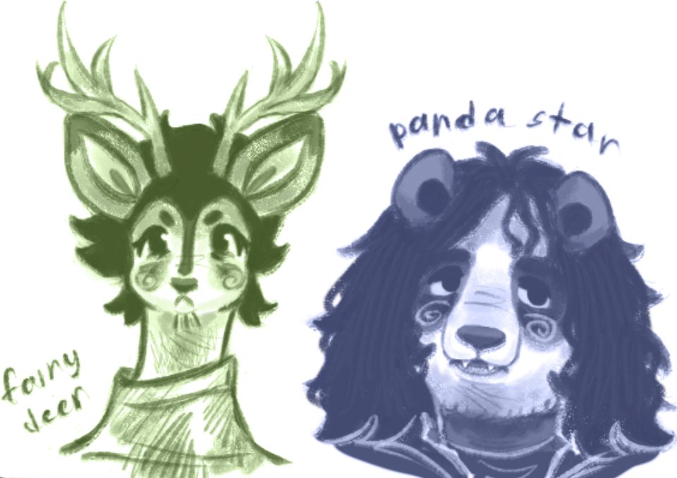 rockstartale furry edition (i suck at drawing animals)

#fairytalenjoyer #rockstar #ninah #noimnothuman