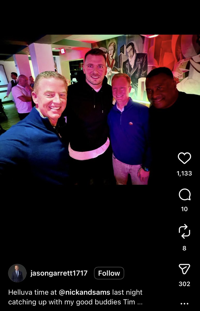 Kyrie_Doncic's tweet image. Luka went to Nick &amp;amp; Sams prior to the Mavs game 

Bro prepared with meat &amp;amp; potatoes and still almost got a triple double