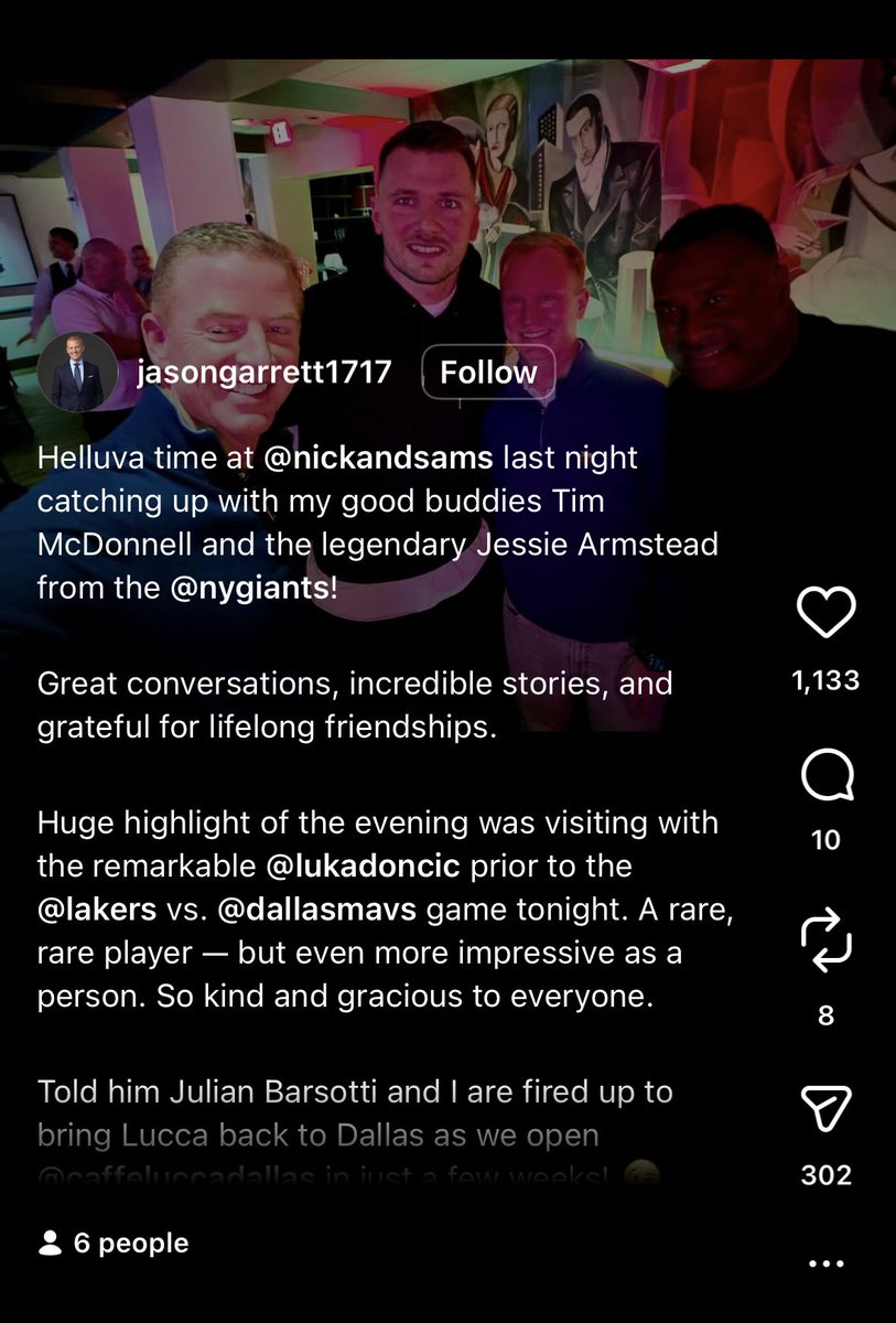 Kyrie_Doncic's tweet image. Luka went to Nick &amp;amp; Sams prior to the Mavs game 

Bro prepared with meat &amp;amp; potatoes and still almost got a triple double