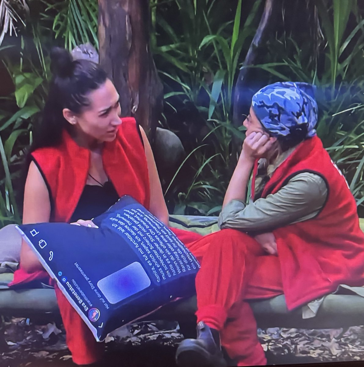 Das mit der Kissen Nachricht fand ich echt genial! 😃 #ibes