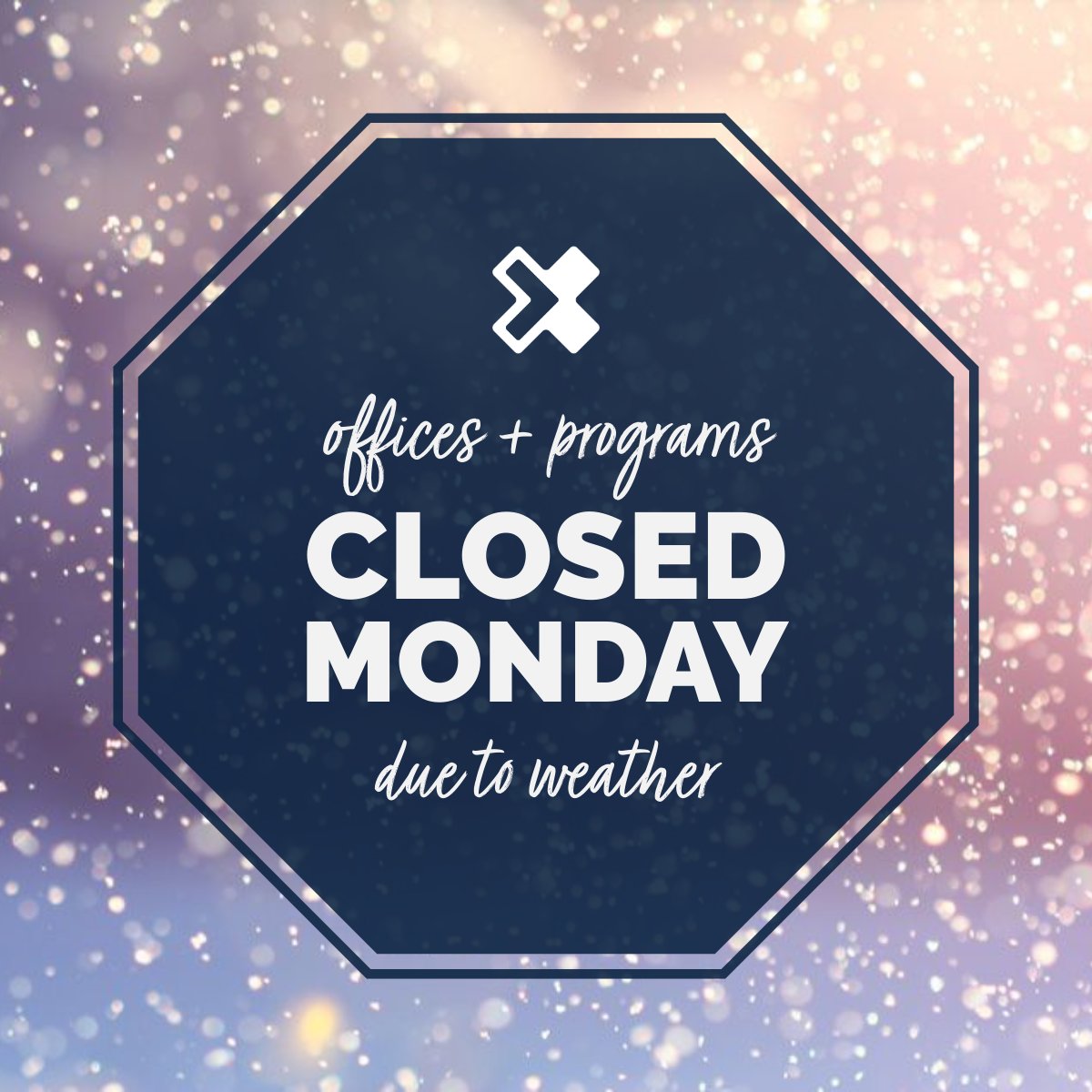multiplyNB's tweet photo. ⚠️ Weather Update:
NBCM offices and all programs at Kids Club and Volunteers in Medicine will be closed Monday, January 26th, due to the forecasted weather.
Please stay safe—we look forward to seeing you soon! https://t.co/s7K83cCelY