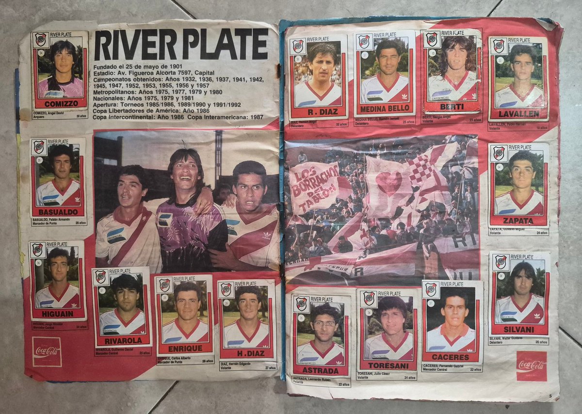 Carfazi's tweet photo. River tambien estaba... De algunos ni me acuerdo https://t.co/5lcoEEOnVe