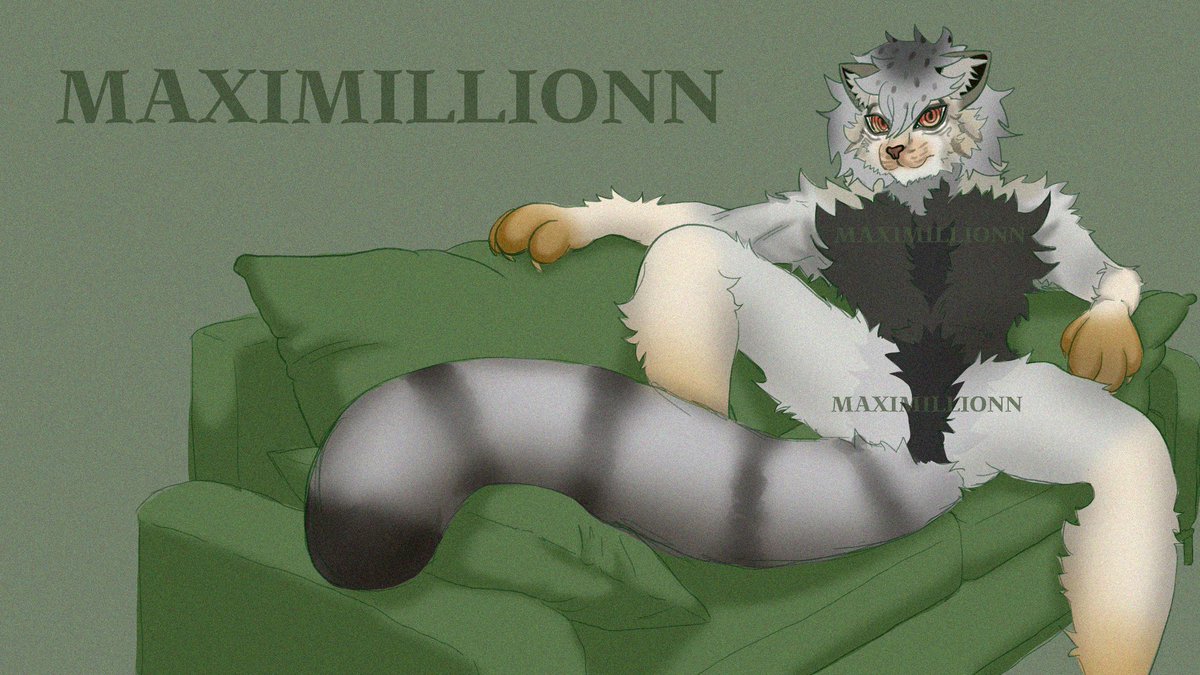 Forgot I need to post, so here, my boyfriend as a furry #furry