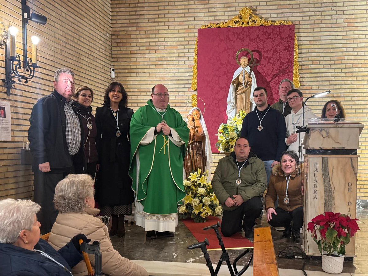 ⚪️ CELEBRACIONES
<a href="/HdadResurrecion/">Resurrección y Amor</a>, <a href="/CenayPaz/">Cena y Paz Linares</a> y la Asociación de Fieles de San Sebastián han finalizado hoy los cultos en honor a sus titulares.

⛪️ Además, la Asociación de Fieles de San Juan de Ávila celebró una eucaristía en la que se bendijo la nueva presea de María Santísima.