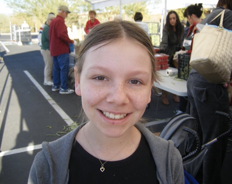 This is my beautiful Daughter who was diagnosed w/ #BrainCancer at 11 &amp; left Earth at 13. 💔

Ashley was incredibly brave, strong, NEVER gave up &amp; somehow, stayed positive throughout her battle.  

We’d be so grateful for a follow to keep our Ashley’s story alive. 

💜