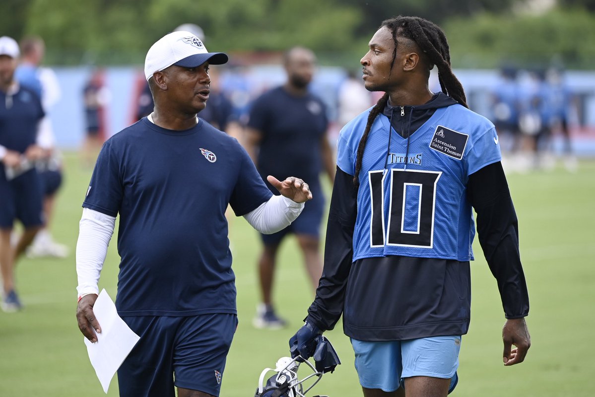 RapSheet's tweet image. The #Dolphins offensive staff is coming together and sources say they have hired former #Titans WRs coach Tyke Tolbert as their new WRs coach. He joins new OC Bobby Slowik.

Tolbert is one of the NFL’s most respected teachers and now lands in Miami.