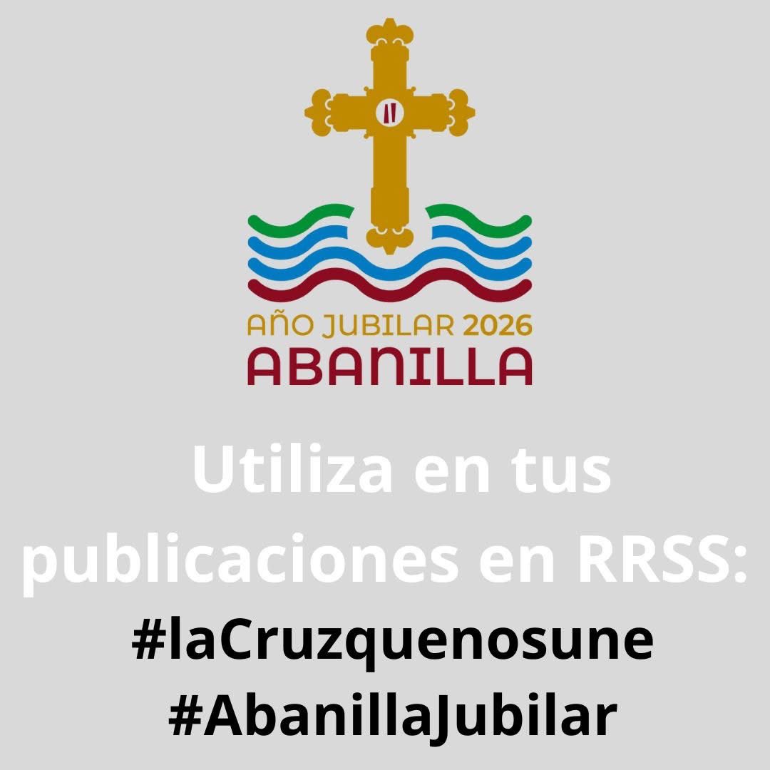 📌HASHTAGS AÑO JUBILAR 2026 

El Año Jubilar 2026 está llegando a Abanilla. ¡Únete a la misión de compartir nuestra fe en redes sociales! 📱

▶️Utiliza en tus publicaciones: 🏷️ #lacruzquenosune 🏷️ #abanillajubilar

¡Ayúdanos a difundir la alegría del Jubileo!