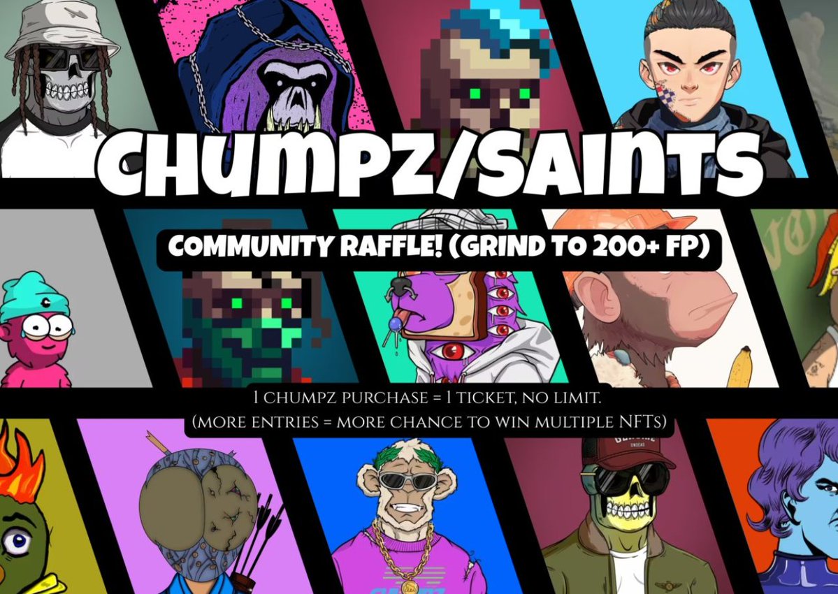 retro_thing's tweet image. 🧹🧹ROAD TO 200🧹🧹

5650APE worth of NFTs in reward wallet!

Every @chumpzonape sweep = 1 ticket
(open ticket with trx and wallet in discord)

If you contribute to reward wallet = 1 thank you ticket 
0x4268ac12A6800d00aB4a8540D8D6978275Fc36b2
🔥RT
🔥LIKE
🔥FOLLOW
🔥COMMENT
#NFT