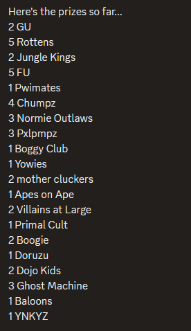 retro_thing's tweet image. 🧹🧹ROAD TO 200🧹🧹

5650APE worth of NFTs in reward wallet!

Every @chumpzonape sweep = 1 ticket
(open ticket with trx and wallet in discord)

If you contribute to reward wallet = 1 thank you ticket 
0x4268ac12A6800d00aB4a8540D8D6978275Fc36b2
🔥RT
🔥LIKE
🔥FOLLOW
🔥COMMENT
#NFT
