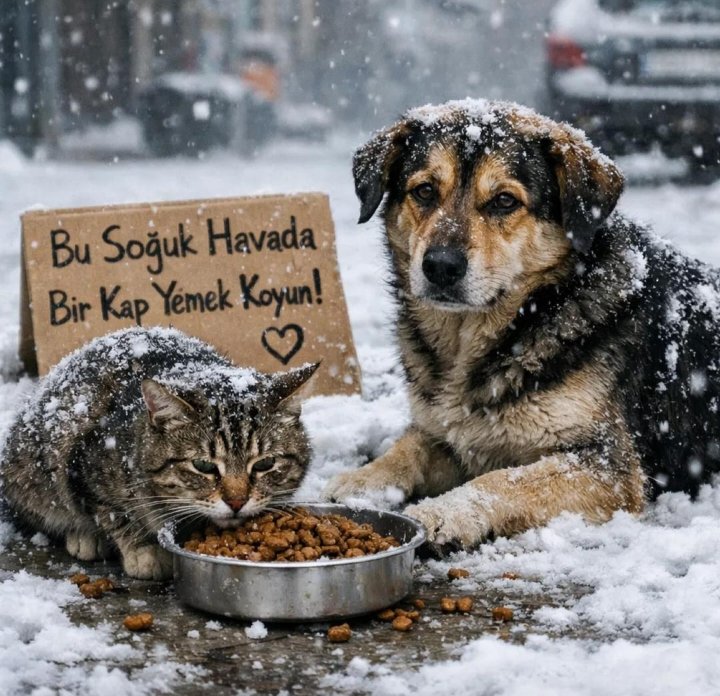 Hayvanları sevmeyen insanları sevemez.
#SokakHayvanlarıSahipsizDeğil