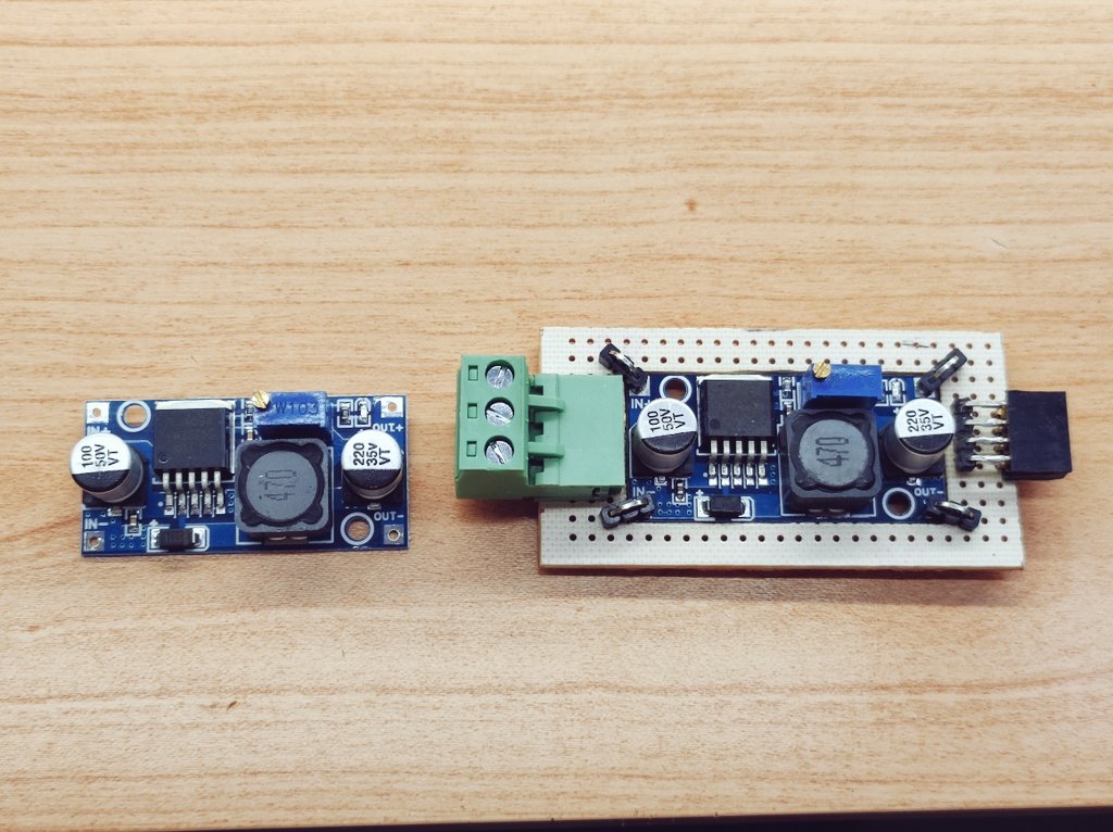 Lalo_Solo's tweet photo. If heaven gives you a buck converter (voltage reducer), turn it into a practical and easy-to-use module.

. https://t.co/c9PW3BaNgQ