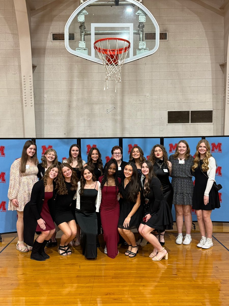 MissDAntonio1's tweet photo. We’re proud to celebrate Coach Rosemary (Rowles) Riccordino and Coach Mary Richards ’69 as they are inducted into the MCCHS Athletic Hall of Fame.

In 1974, they started the very first girls track program at Marian, opening the door for generations of female athletes. https://t.co/4P9BdjiHxf