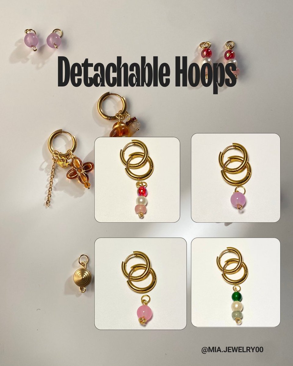 mia_jewlery00's tweet image. Say no to boring hoops 💕