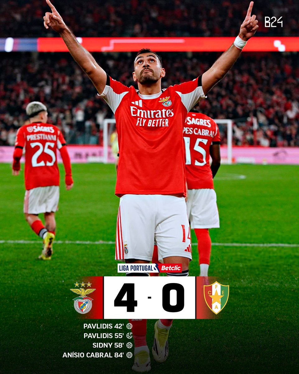 Benfica goleia!