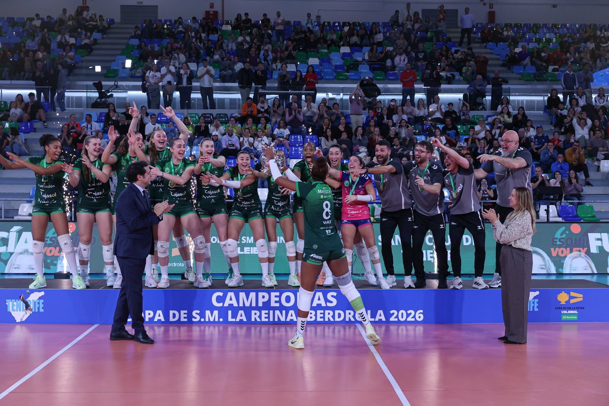 🏆 CAMPEONAS DE LA COPA DE LA REINA 2026 

💚 HISTORIA DEL DEPORTE ANDALUZ 

#SomosCajasol #SomosEsquimo