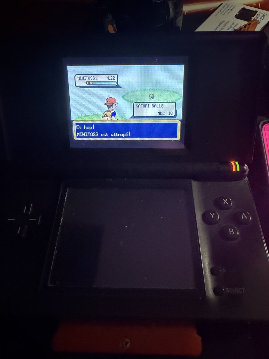 Alexsansh's tweet photo. Mon tout 1er safari réussi xD #shinypokemon https://t.co/rdTXTFXj2D