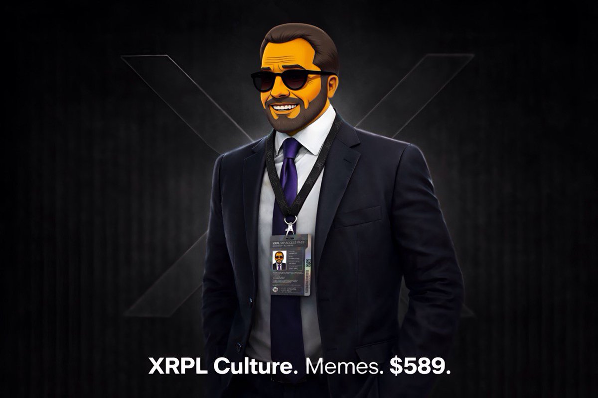 589 has been part of XRP culture for years. 

We turned that energy into something on-chain: A token, a community, and memes that keeps the XRPL fun.

The XRP Ledger runs 24/7, and so does the vision behind it; real settlement, real utility, and a community that never quits.

If
